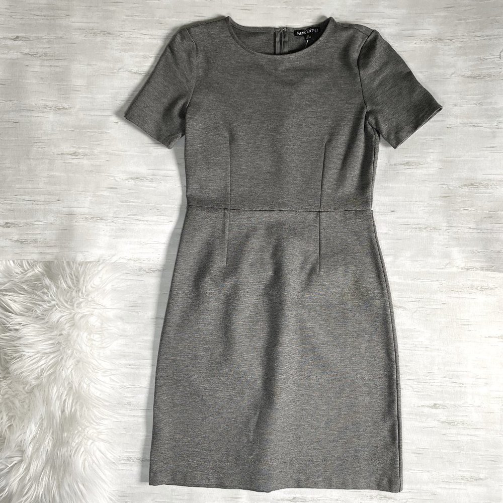 NWT - J. Crew Factory Short Sleeve Ponte Dress